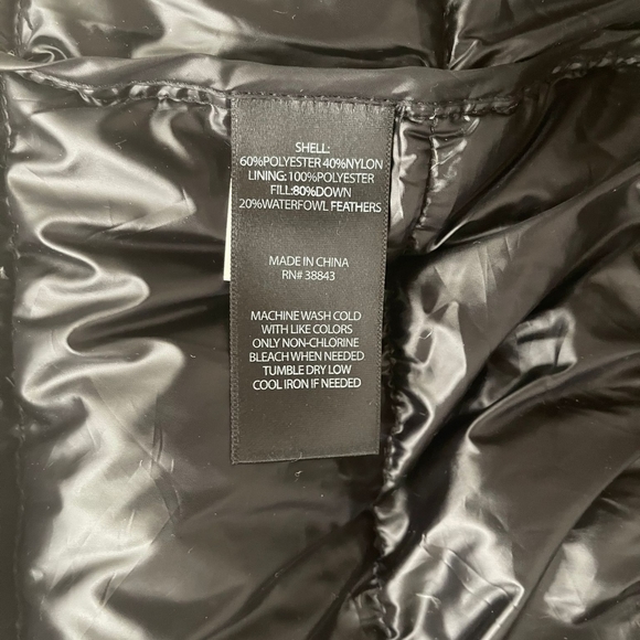 NWT! BLACK SAM EDELMAN PUFFER JACKET SIZE: XS - Picture 9 of 12